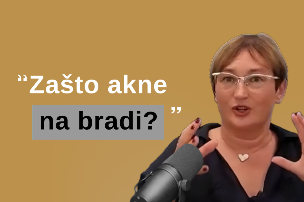 Akne na bradi